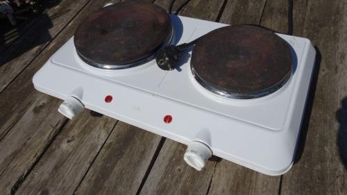 Kookplaat (tafelmodel) elektrisch 2pits