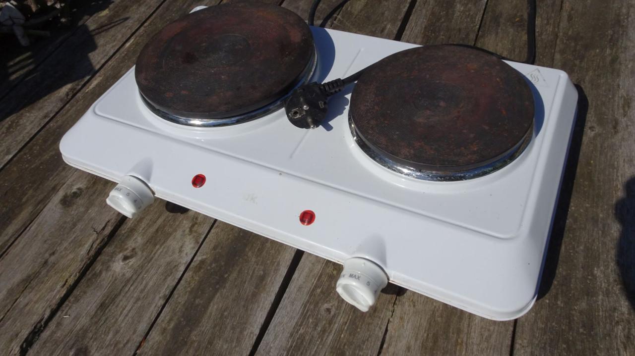 Kookplaat (tafelmodel) elektrisch 2pits