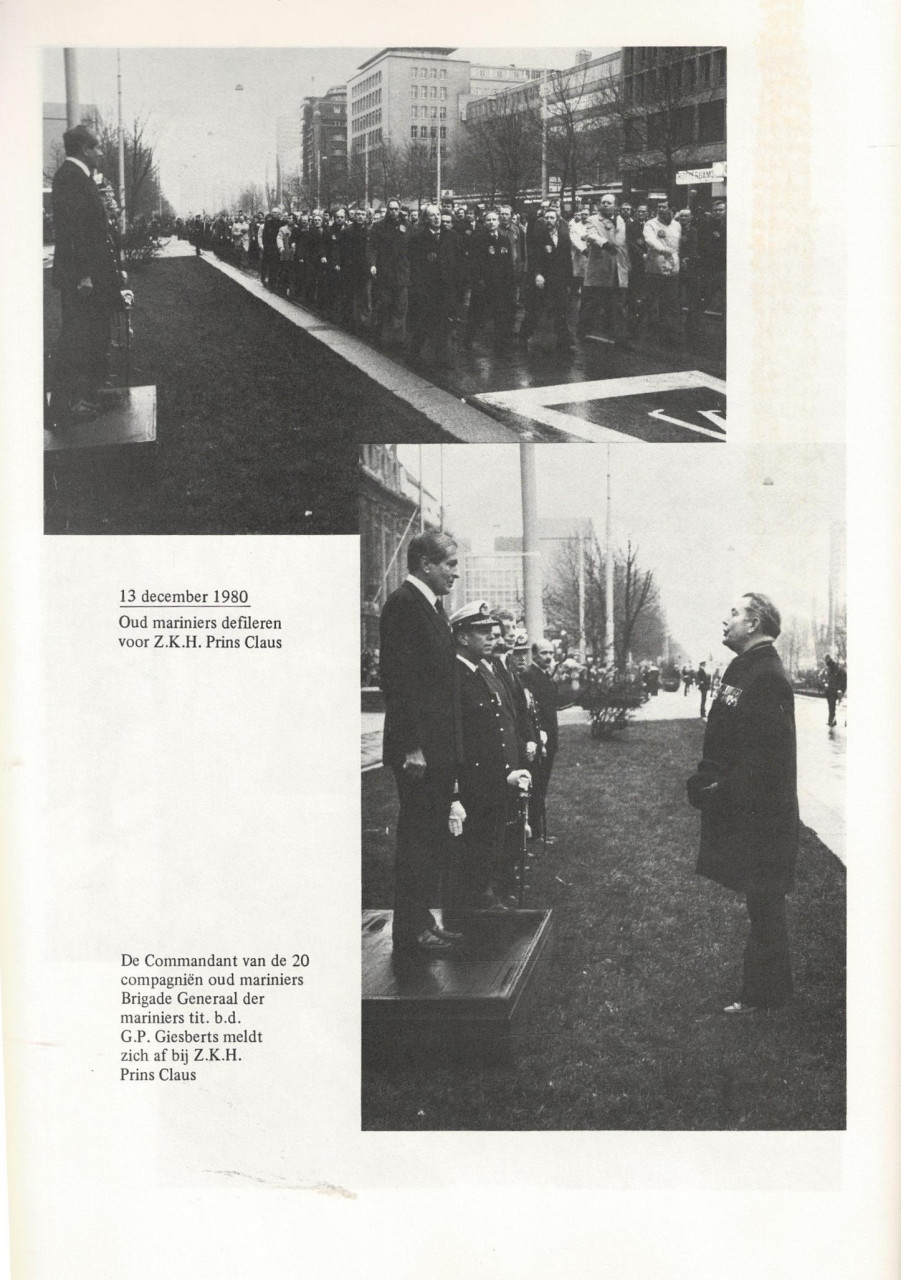 Mariniers. 30 jarig bestaan van het contact oud mariniers 1980