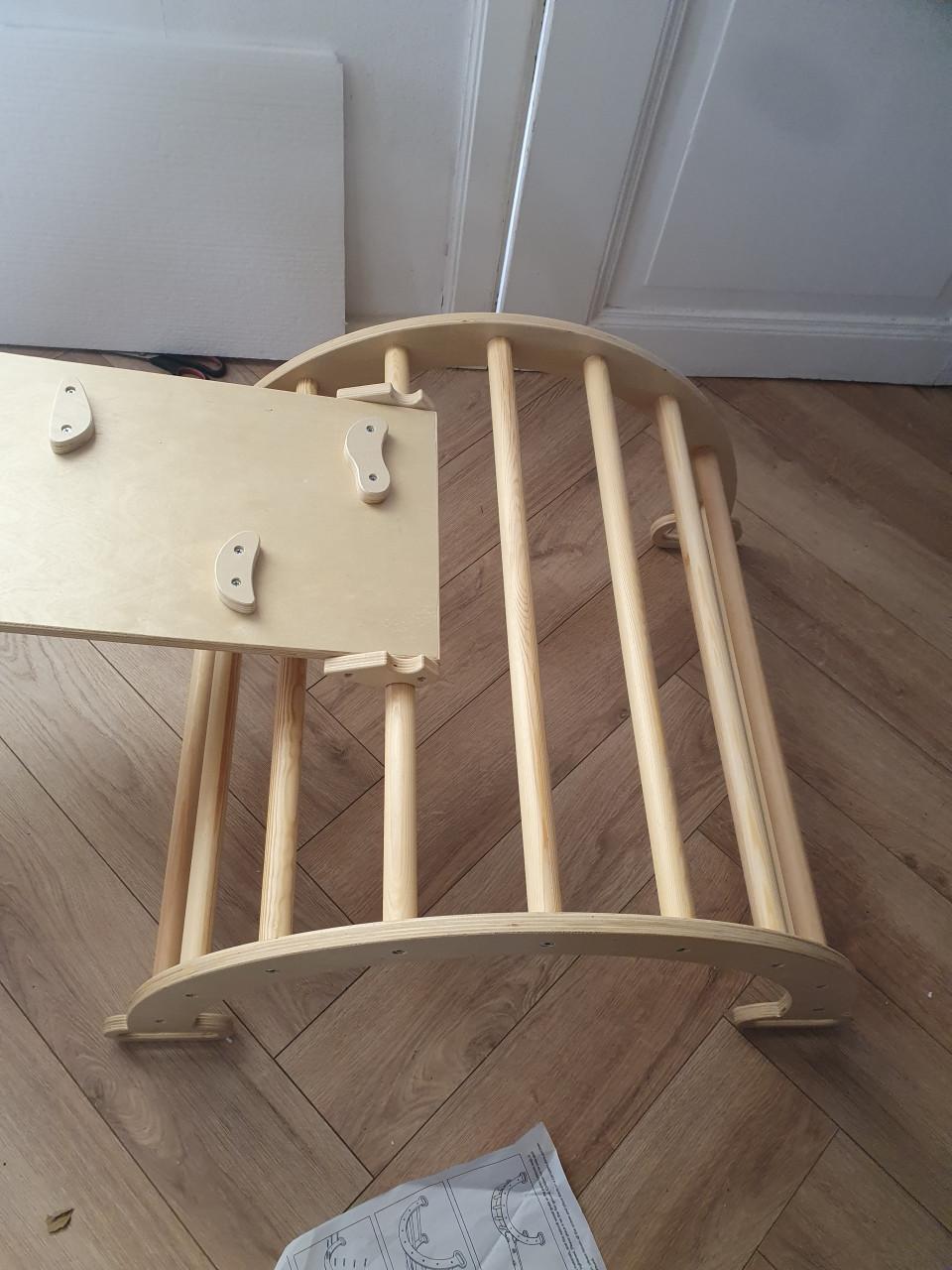 Oemmie klimboog houten klimrek Montessori | zo goed als nieuw