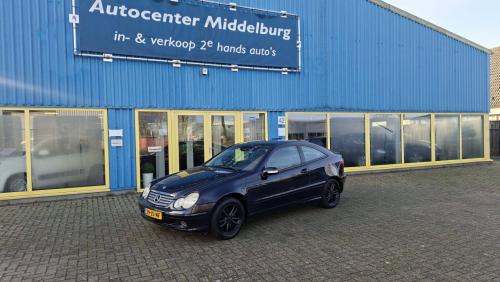 Mercedes C-KLASSE C 200 K Sportcoupe bj:2002 airco navigatie