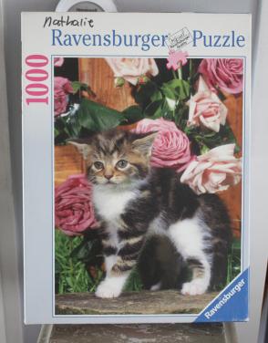 Puzzel met poes 1000 stukjes