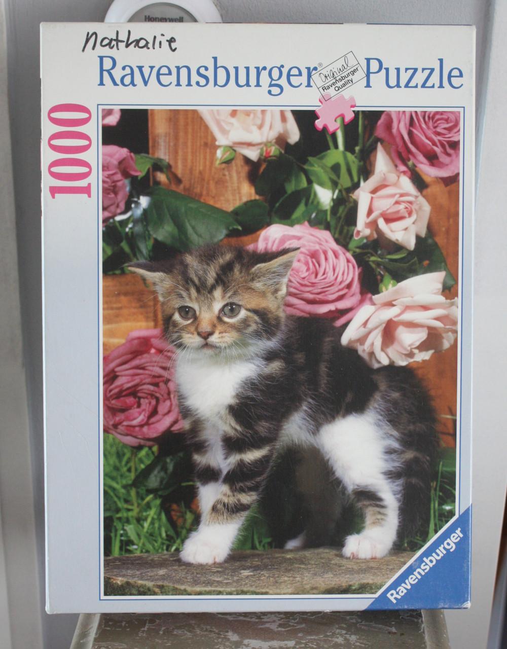 Puzzel met poes 1000 stukjes