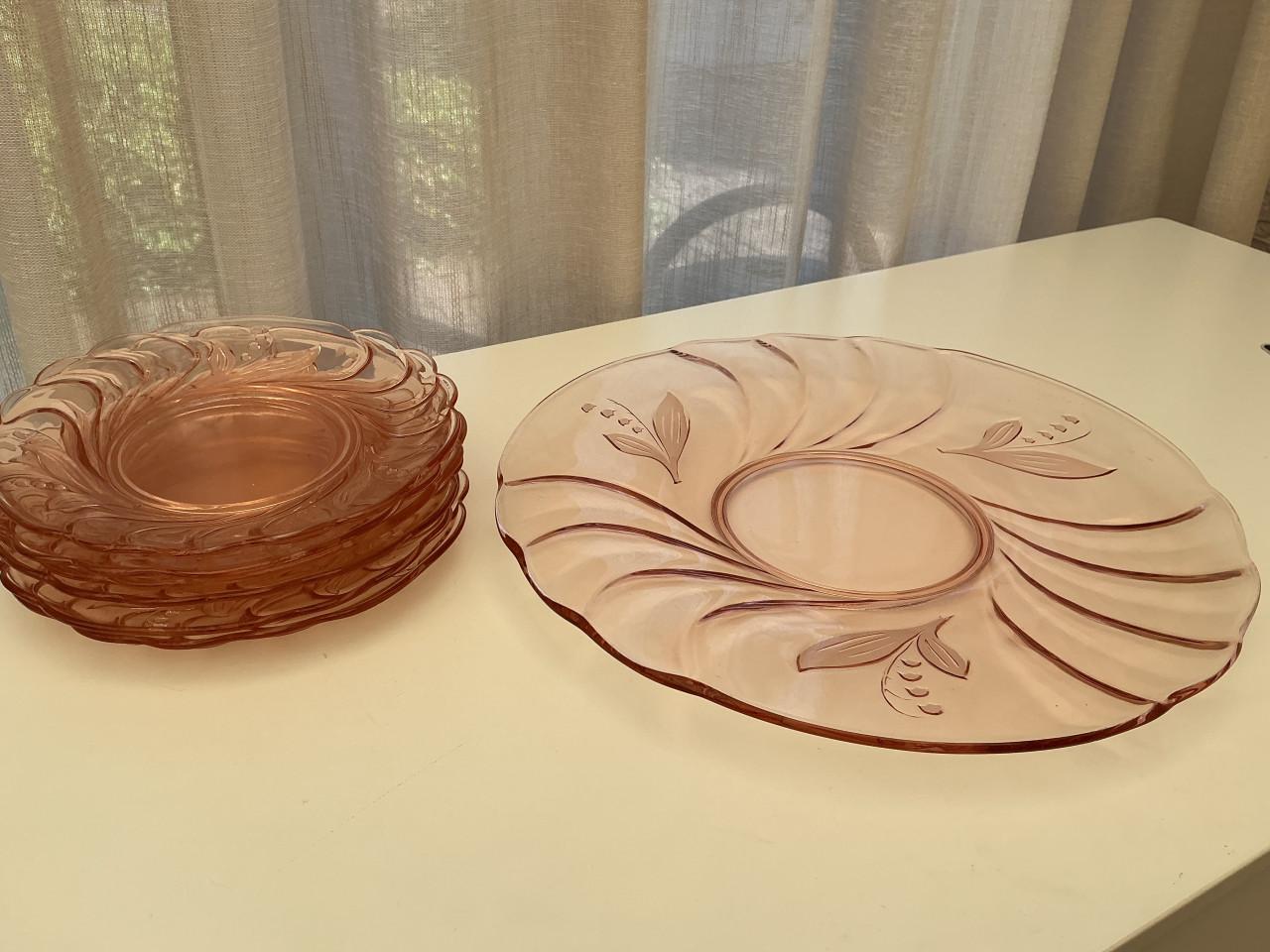 Vintage glaswerk