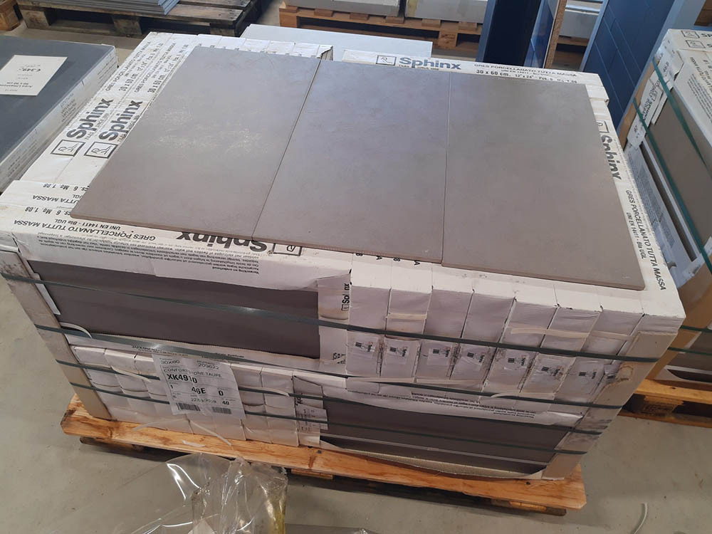 3030-120 Sphinx betonlook tegels taupe, 30x60 cm, per m² van € 59,80 voor