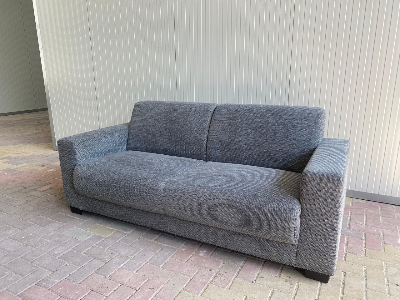 GRATIS LEVERING HEEL NL Moderne Grijs Stoffen 3-zits Bankstel