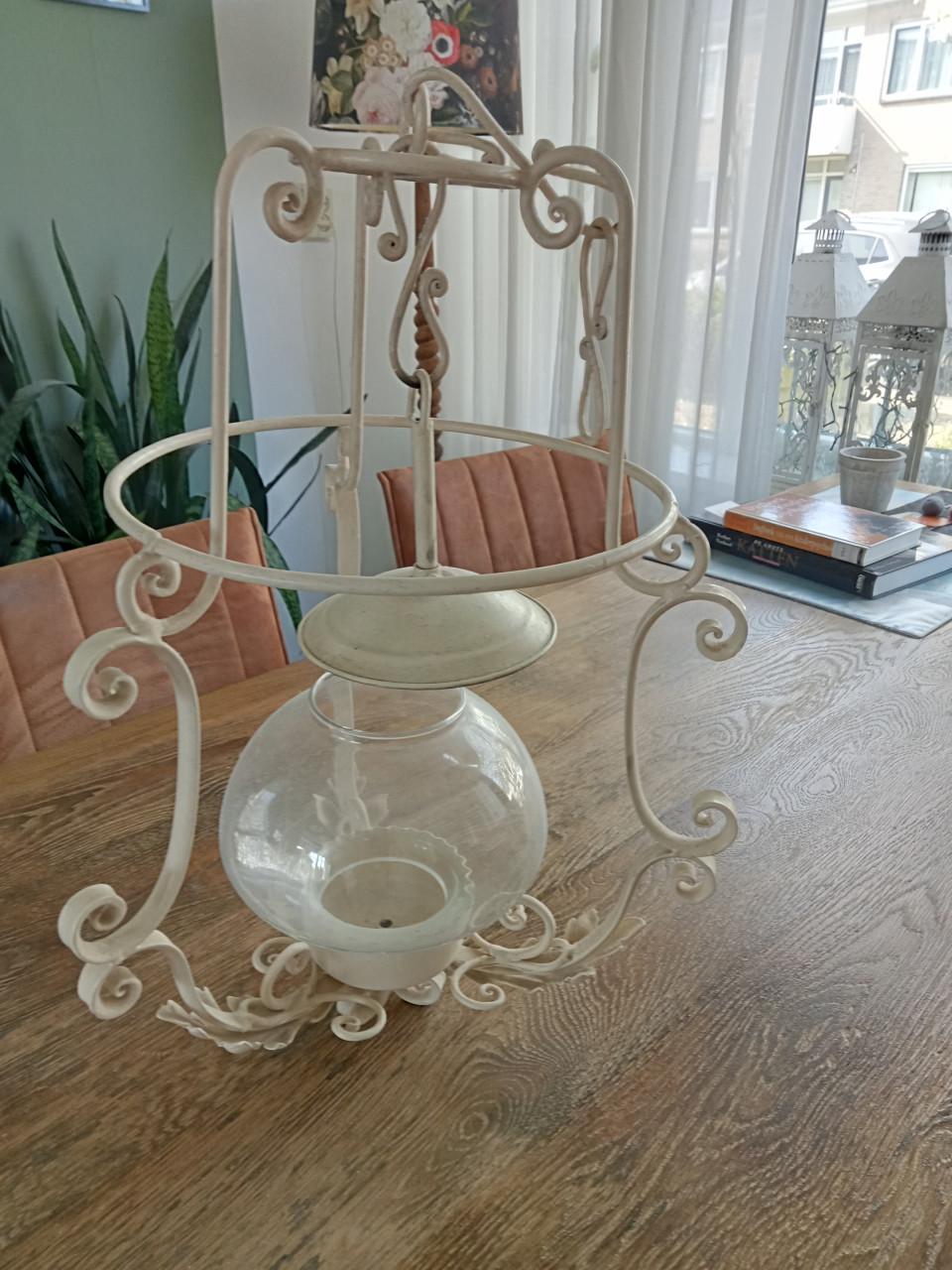 Brocante (oude) hanglamp