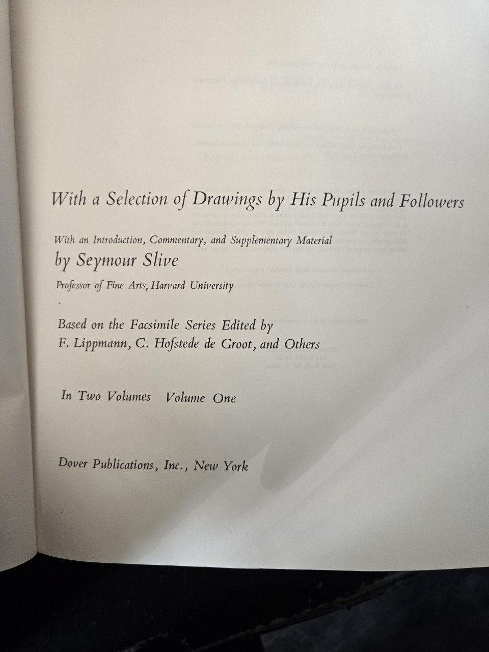 3 Boeken  Rembrandt: alle etsen, drawings of Rembrandt vol.1 & 2