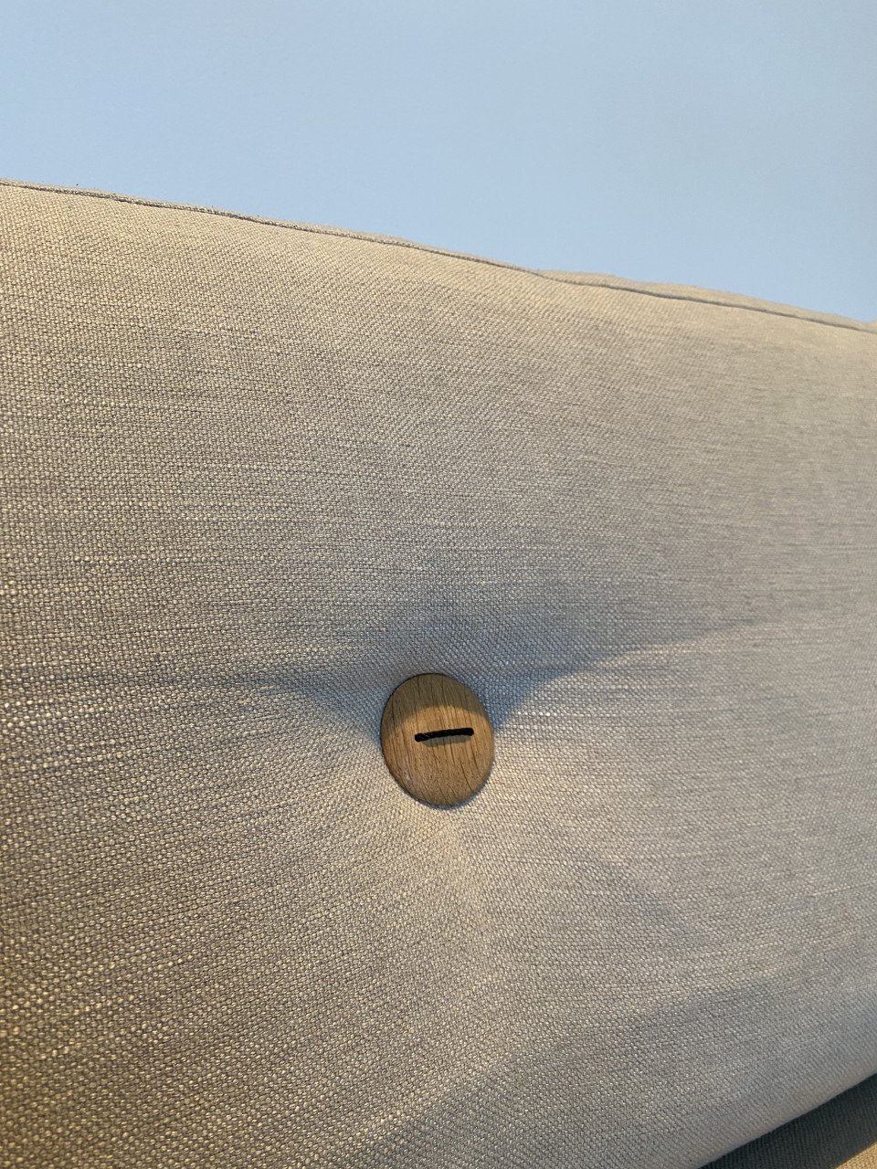 2,5 zits designbank Wendelbo zandkleur