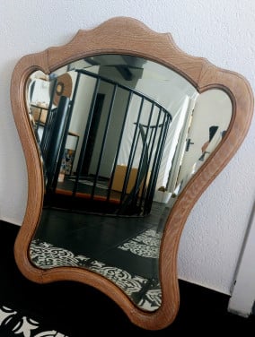 Spiegels in houten frame