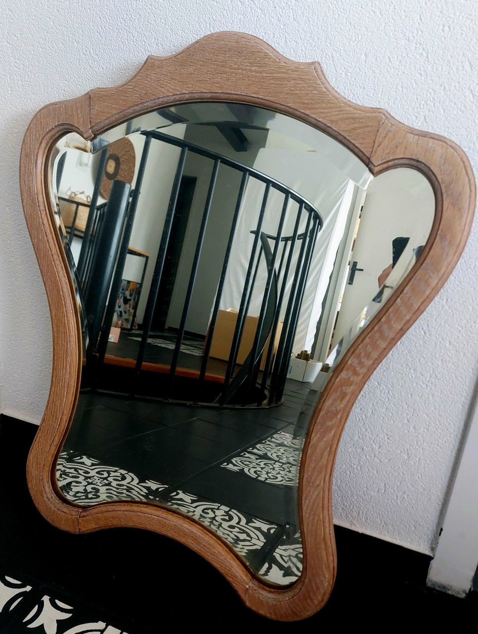 Spiegels in houten frame