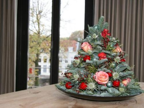 Kerstboompje maken in arrangement
