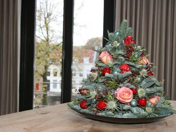 Kerstboompje maken in arrangement