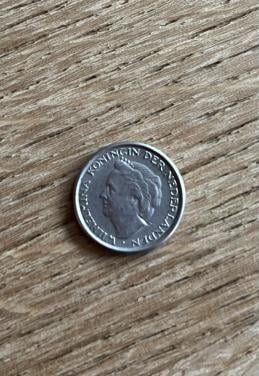 Dubbeltje 1948 Wilhelmina