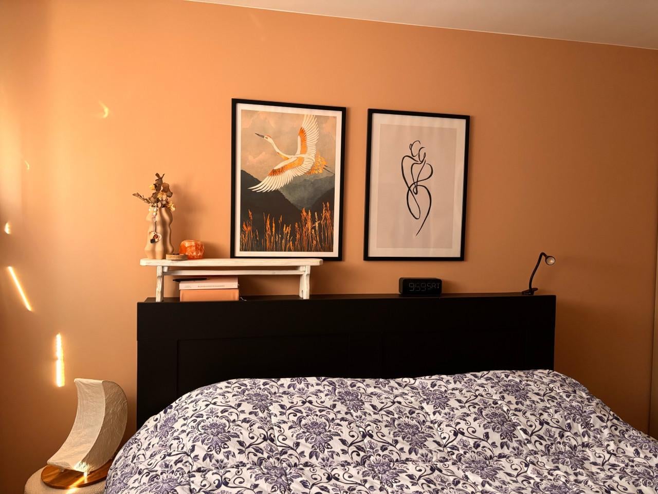 Ikea bed brimnes, zwart, 180x200!