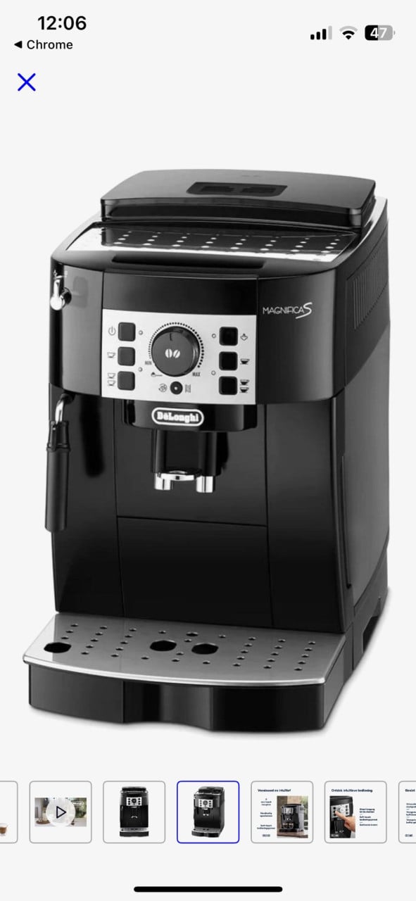 DeLonghi koffiebonen/cappuchino apparaat