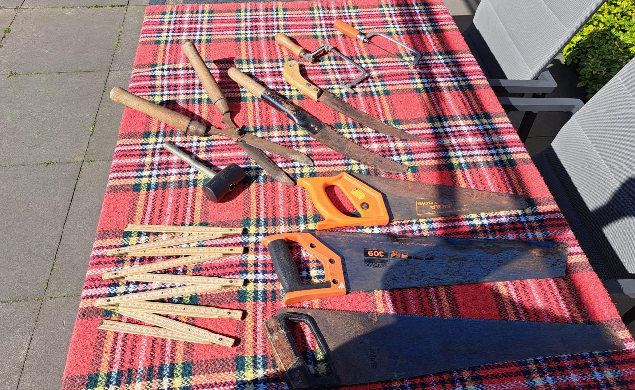 Klein restantje gereedschap, handig voor klusjes in en om huis of tuin