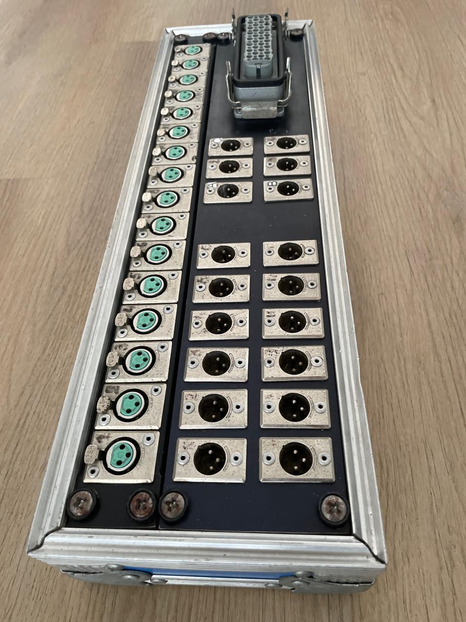 Analoge multikabel & Stageblok (20 m) 15 in en 3 uit