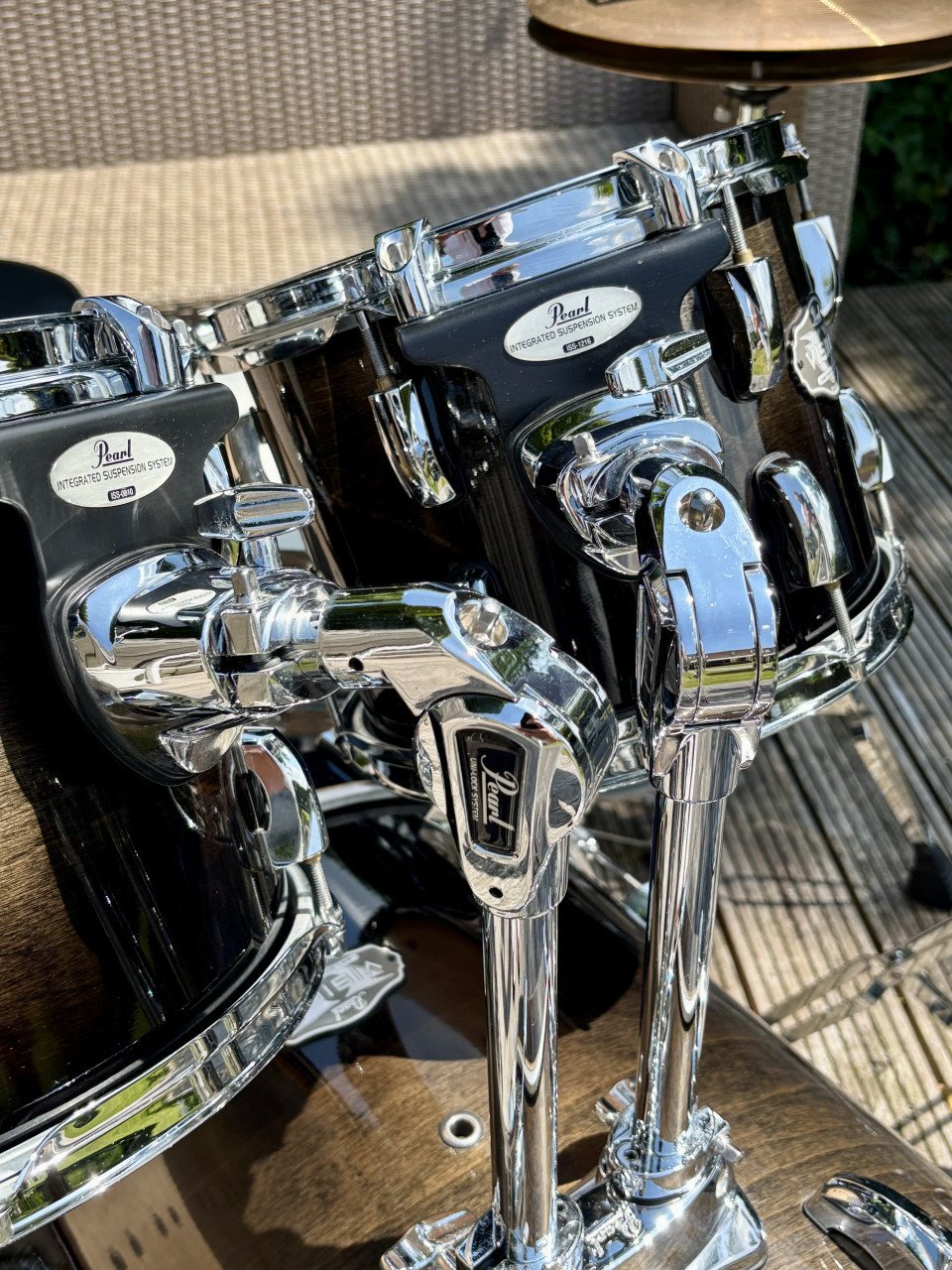 Compleet professioneel pearl vision drumstel