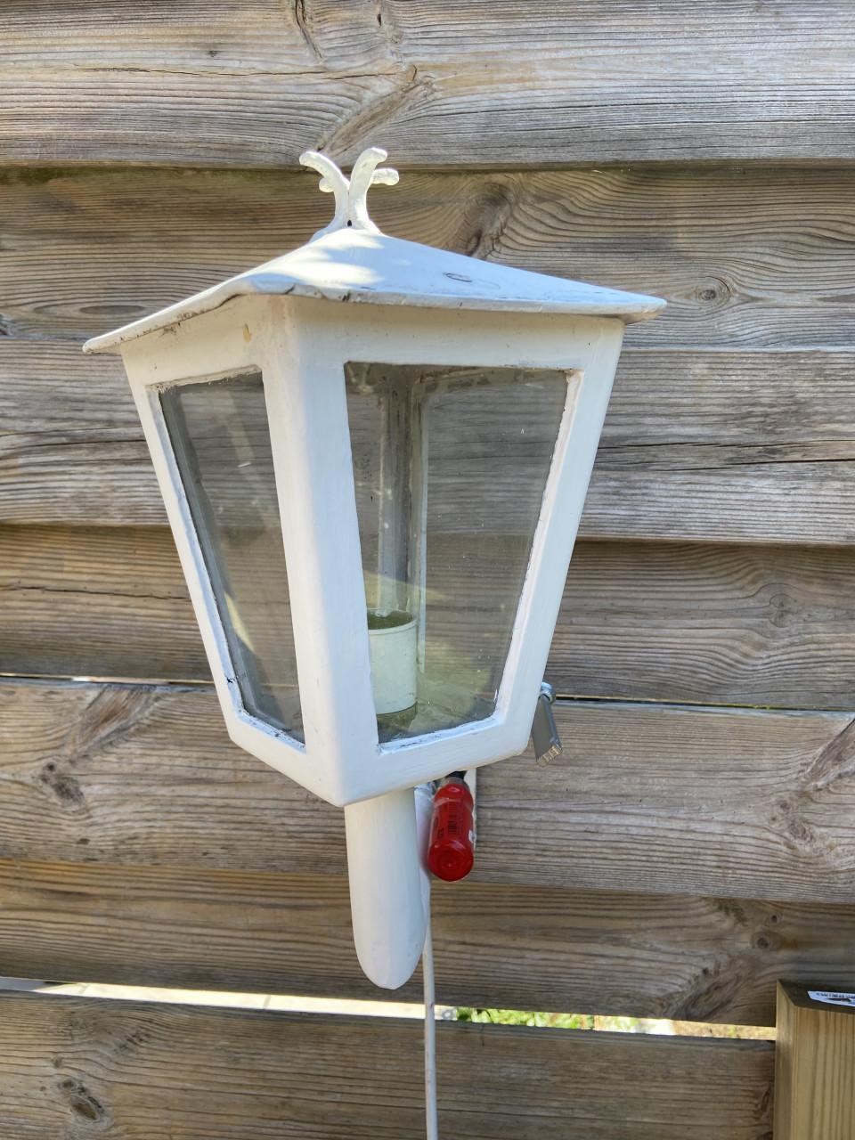 Aluminium buitenwand lantaarn.