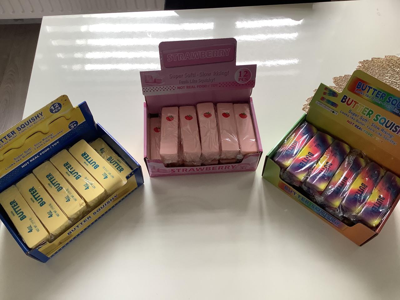 De nieuwste Tik Tok rage squishy butter.