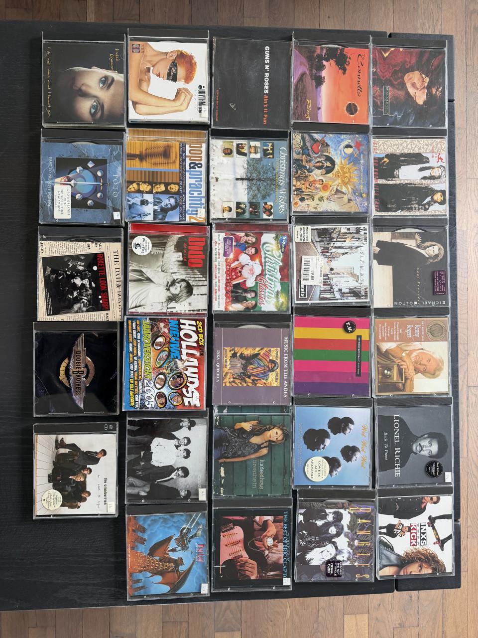 Grote collectie van 30 cd’s diverse artiesten