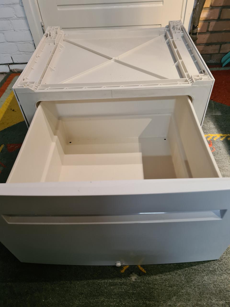 Wasmachine onderzet bak