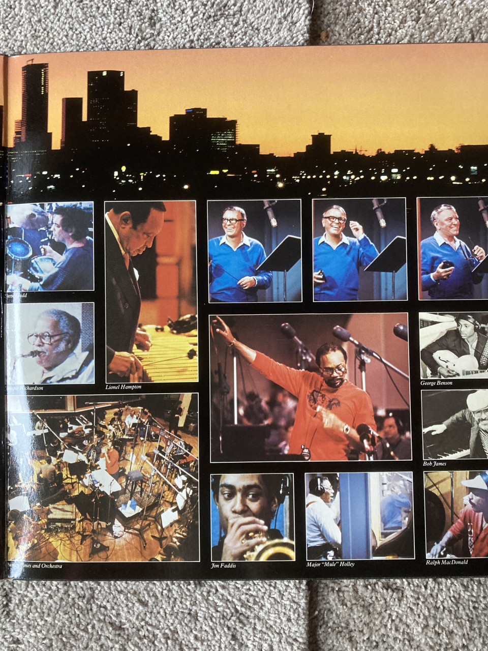 Vinyl LP Frank Williams L.A. is my Lady met Quincy Jones
