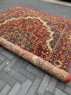 ✨Prachtig Sfeervol Vintage Vloerkleed in Warme Herfstkleuren✨