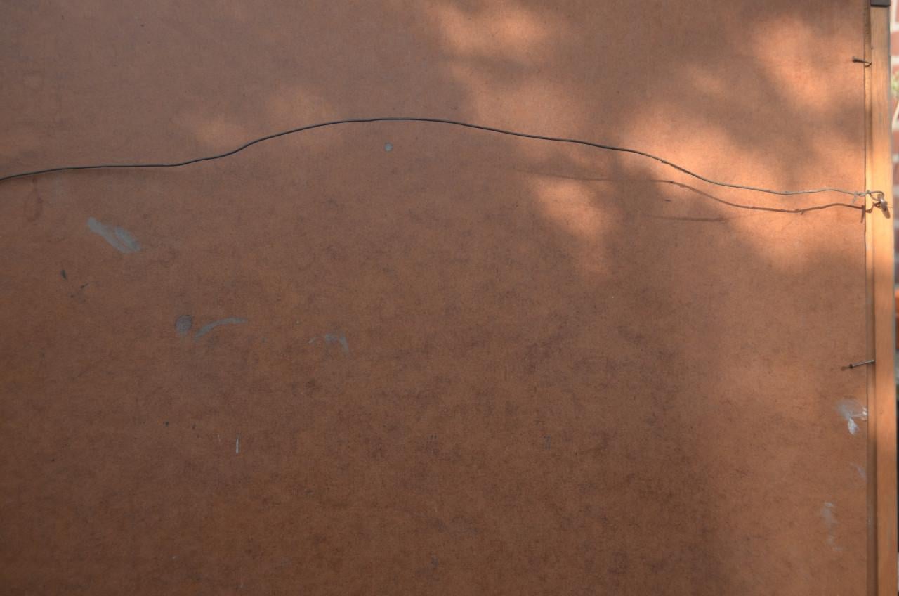 Bijzonder werk Louis Heymans 'Strand' gesig. en gedat. '67