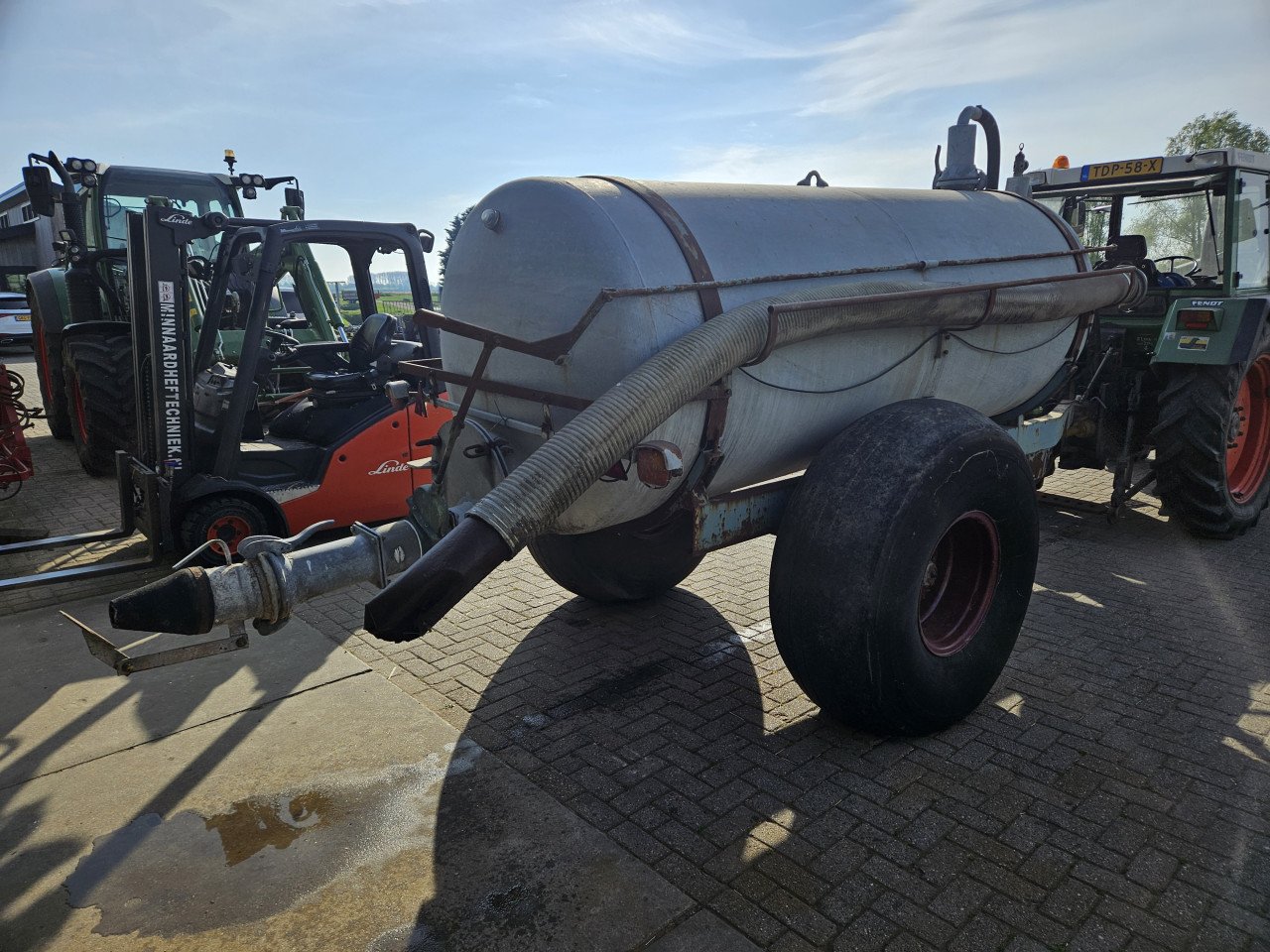 Giertank/waterwagen 4000 liter