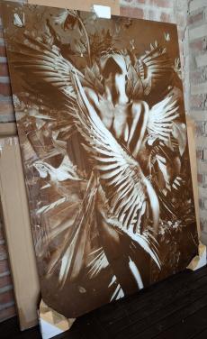 Glasschilderij Nieuw