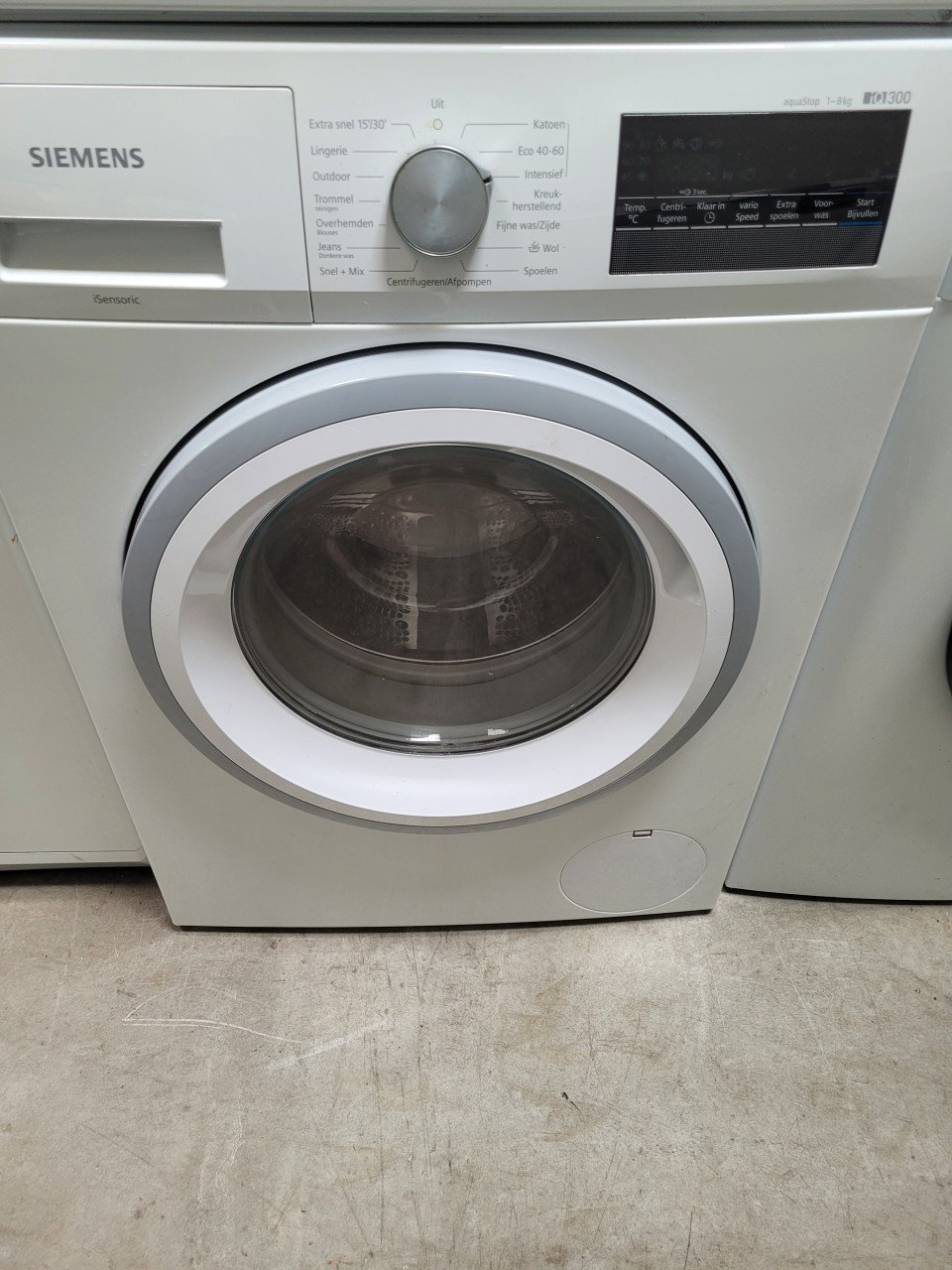 Siemens IQ300 wasmachine 8kg als nieuw