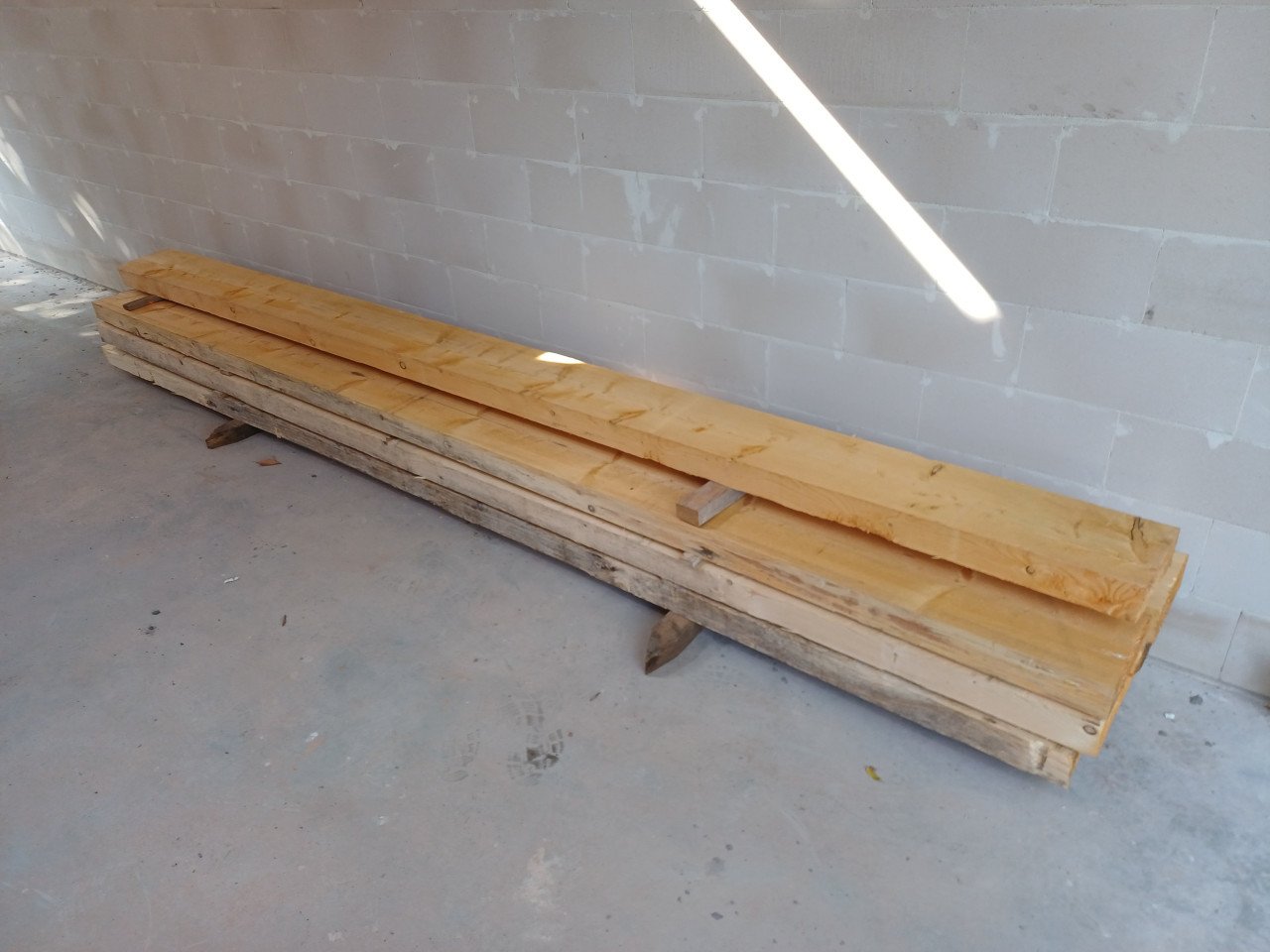 Vuren balken 85x250