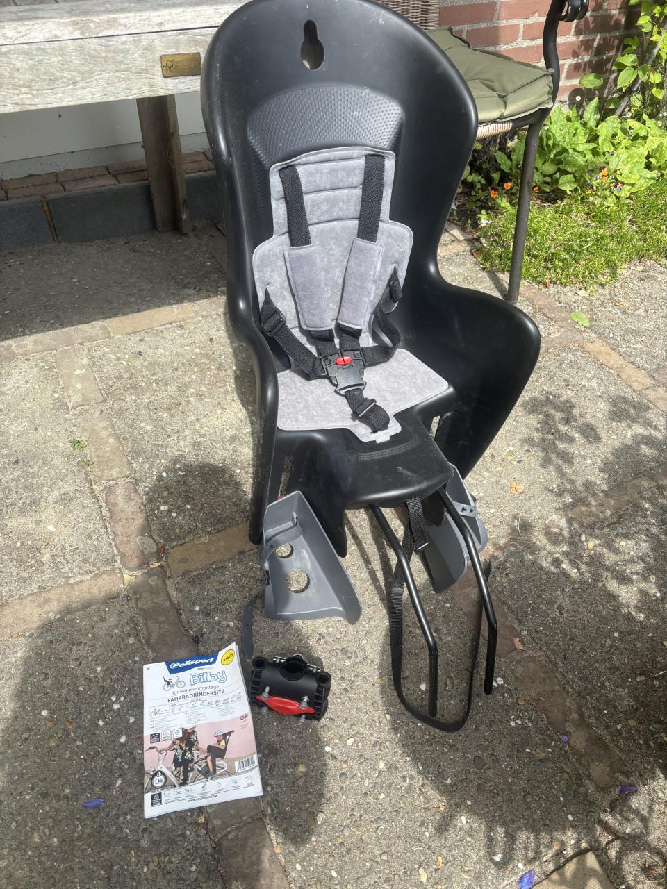 Kinderfietsstoel polisport bilby