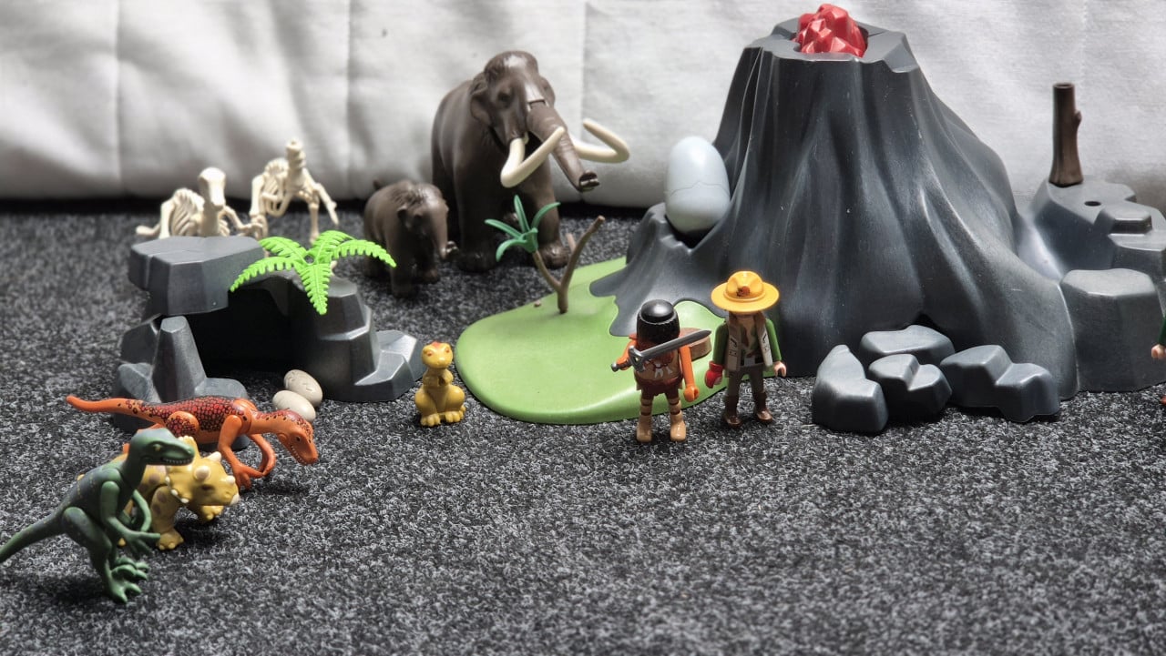 Vulkaan van playmobile