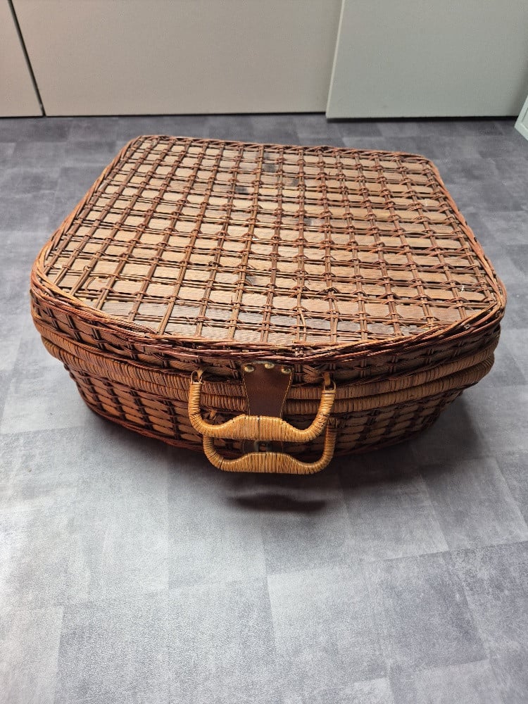 Picknickmand 4 delig