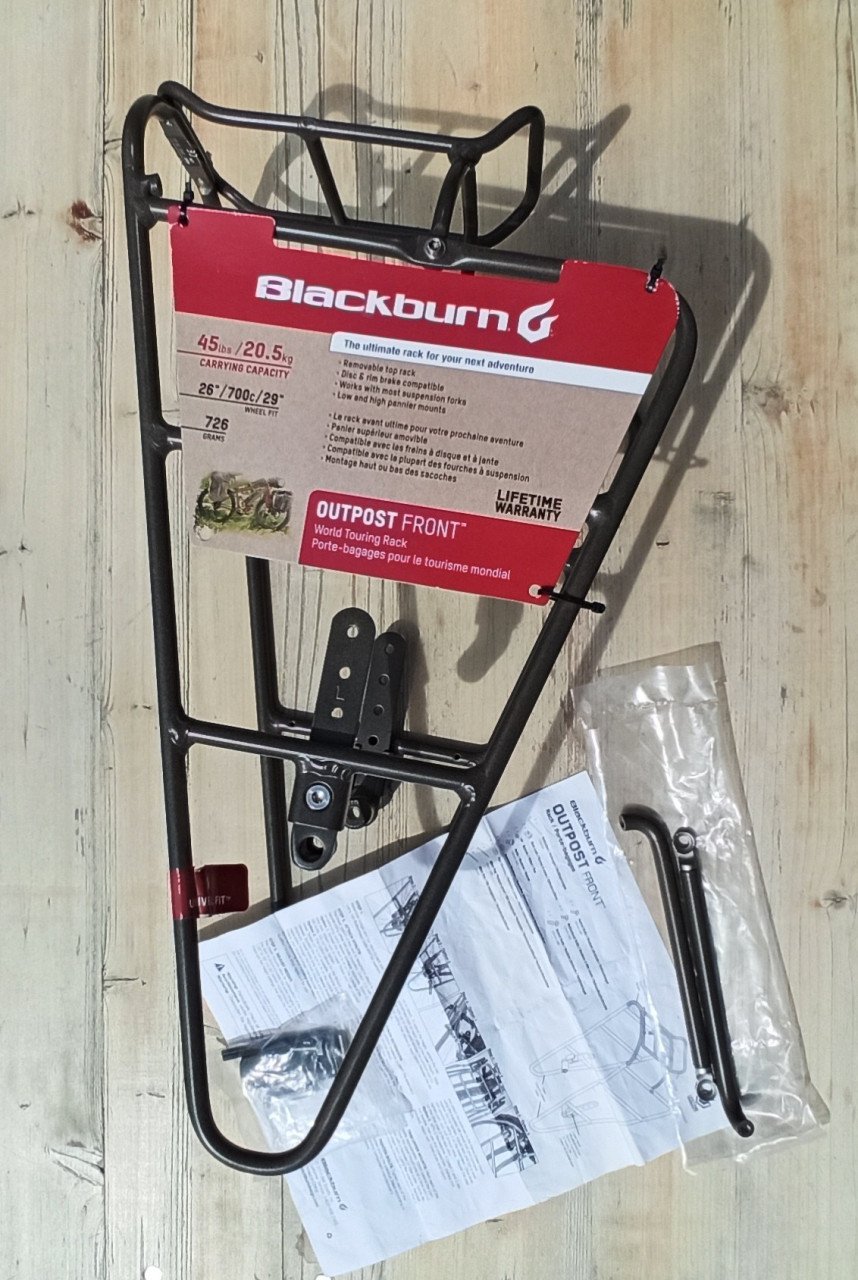 Blackburn OUTPOST FRONT Rack - Bagagedrager Voor - Nieuw