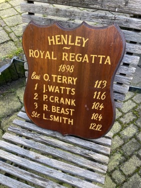 Houten wandborden uit Engeland