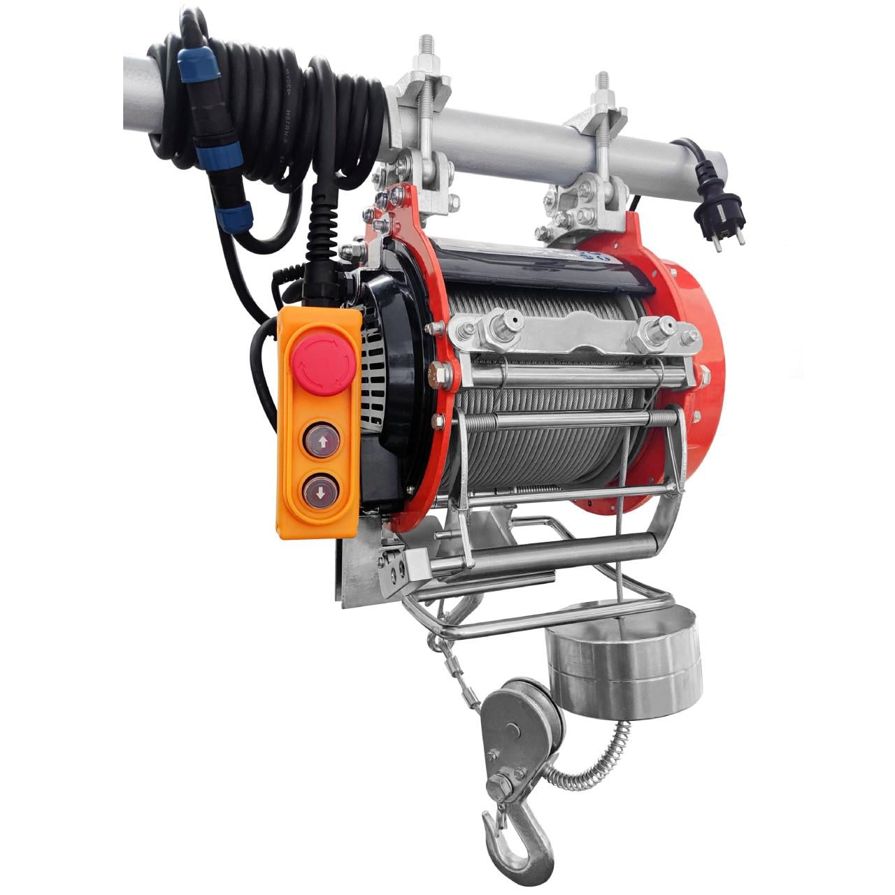 Crossfer takel, bouwtakel, lier, kraan 800kg / 32m kabel