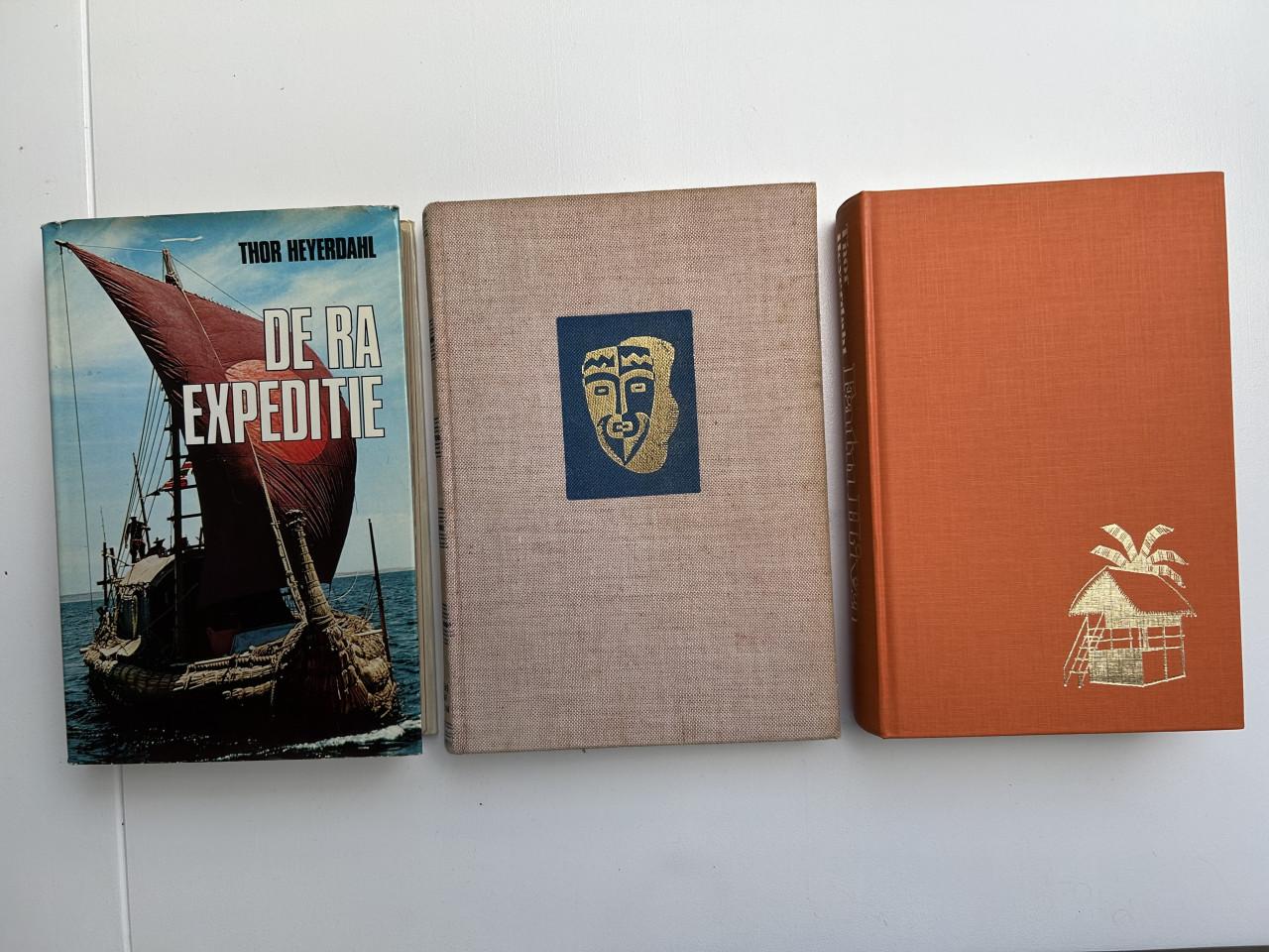 3 Boeken van Thor Heyerdahl