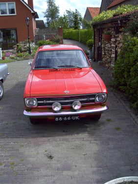 Opel Kadett B 1100 CC op LPG