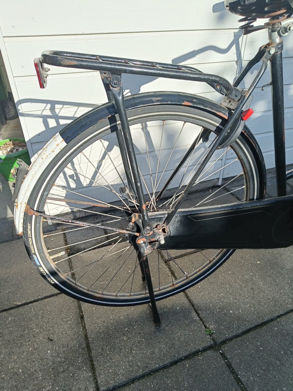 Oude opoe fiets: GRATIS