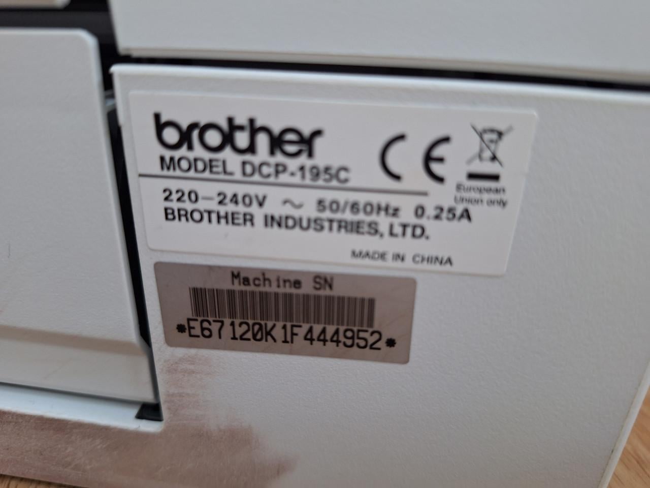 Brother DCP-195C all-in-one printer scanner enz.