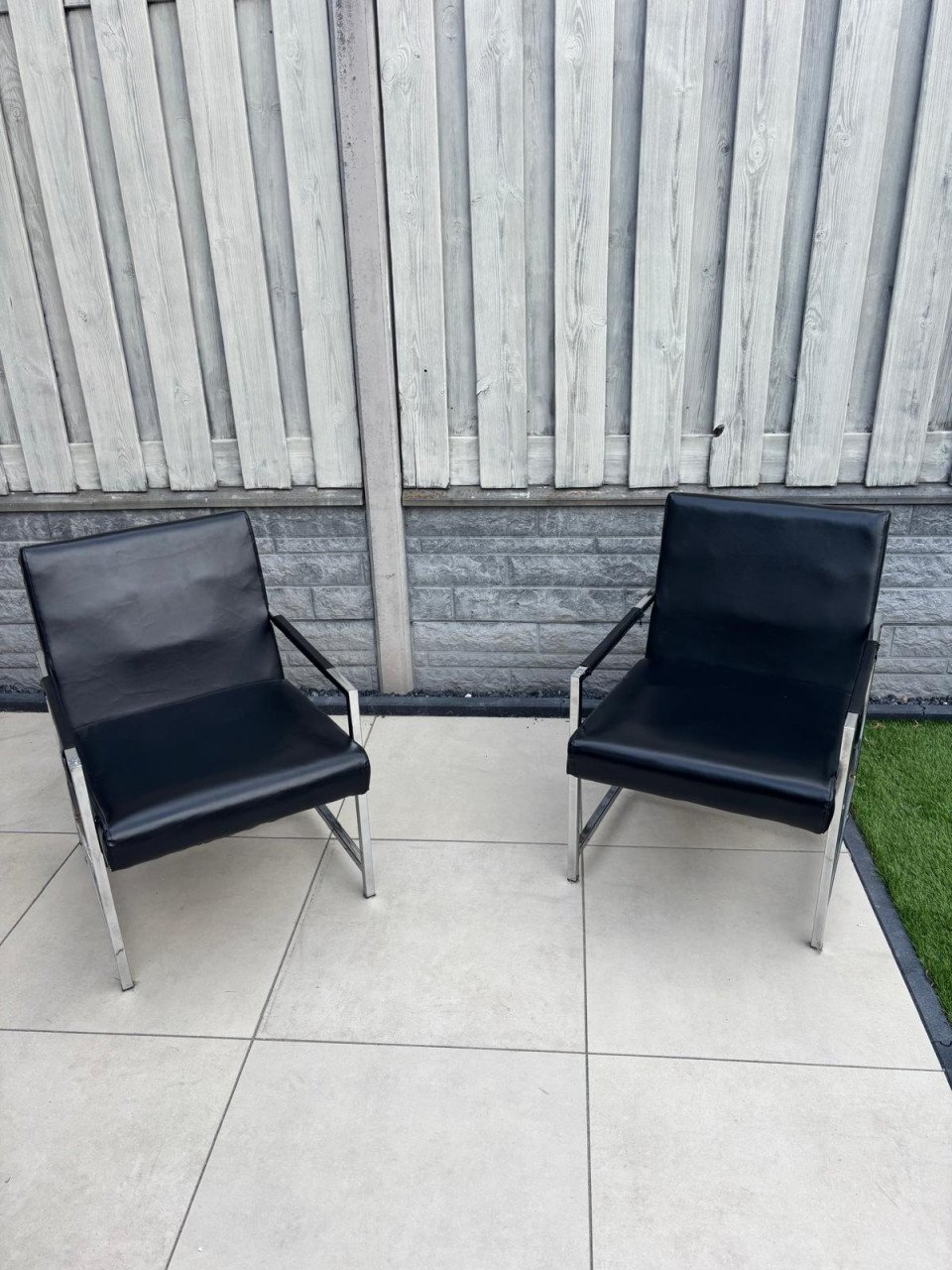 Leren Disign Stoelen