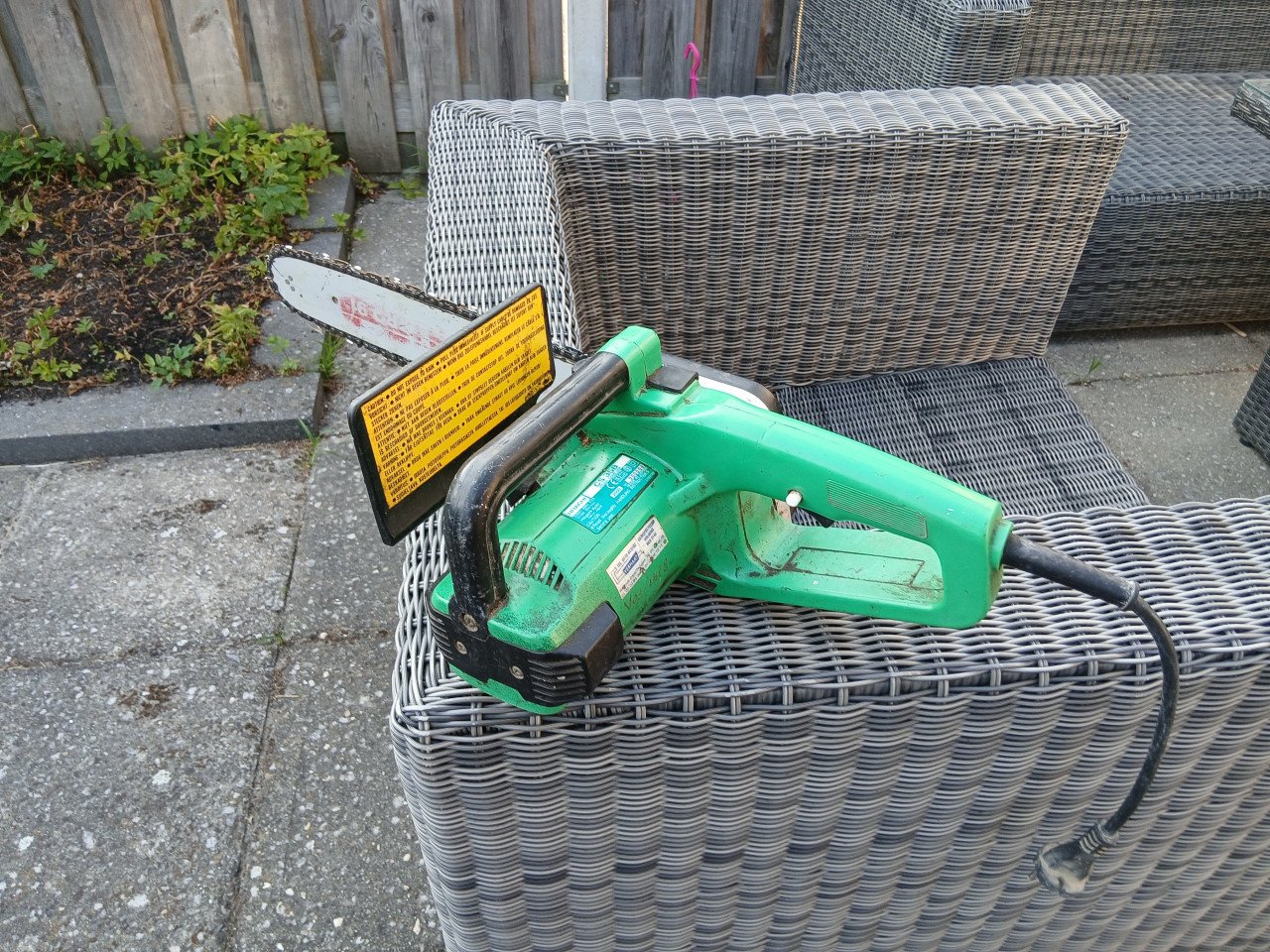 Hitachi kettingzaag 1140 Watt te koop