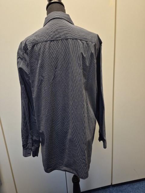 Overhemd heren fijn gestreept maat 43/44