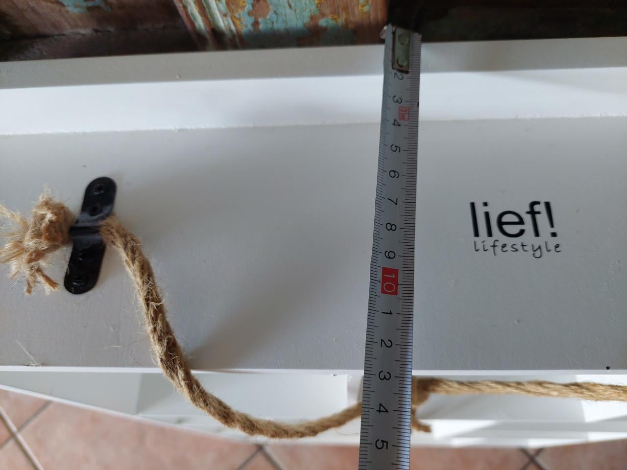 Nieuw Lief Lifestyle wandrek wit