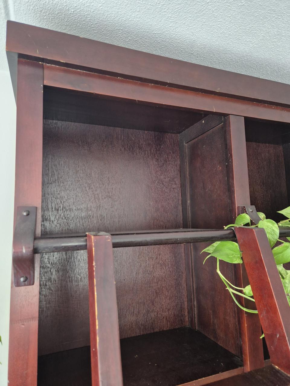 Boekenkast met ladder