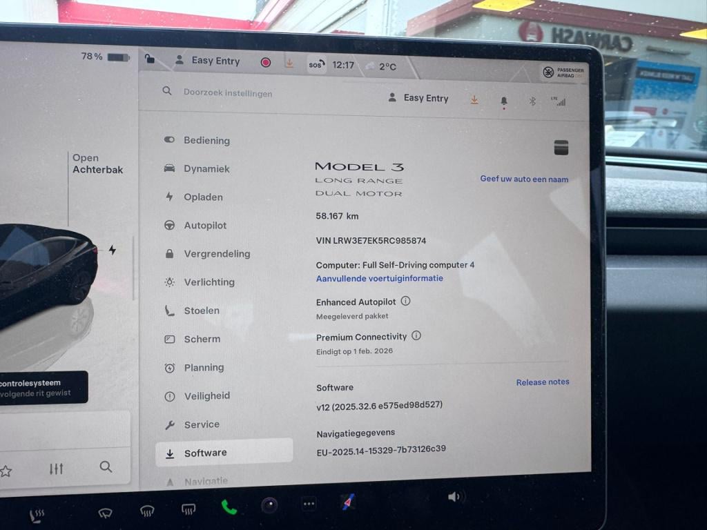 Tesla Model 3 premium long range awd 78 kwh